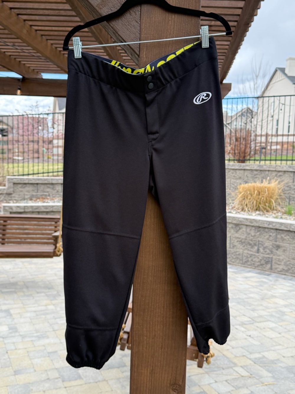Rawlings Black Softball Pants